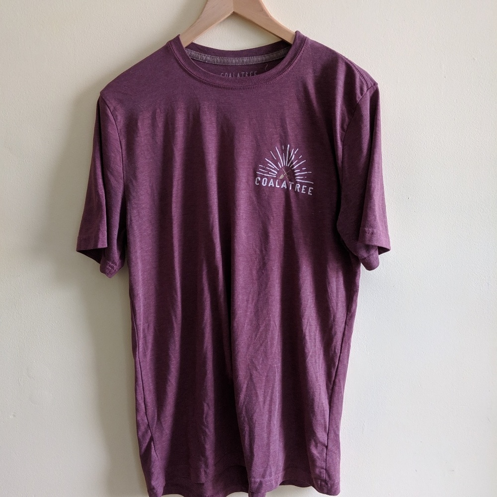 Coalatree Organics Shirt - maroon